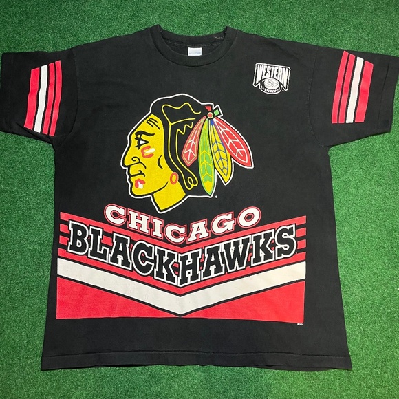 Salem Other - Vintage Chicago Blackhawks Salem Sportswear Tee Made in USA